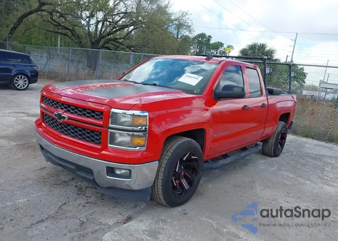 2015 Chevrolet Silverado 1500 1Lt from USA, damaged, VIN 1GCRCREC8FZ183447